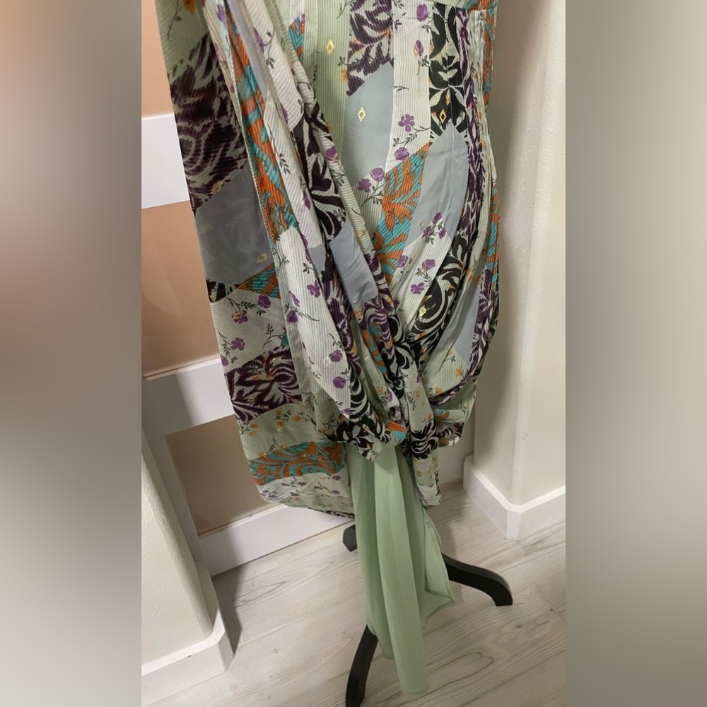 Maeve Anthropologie Patchwork Floral Maxi Dress | Size 0 | EUC - Picture 10 of 12